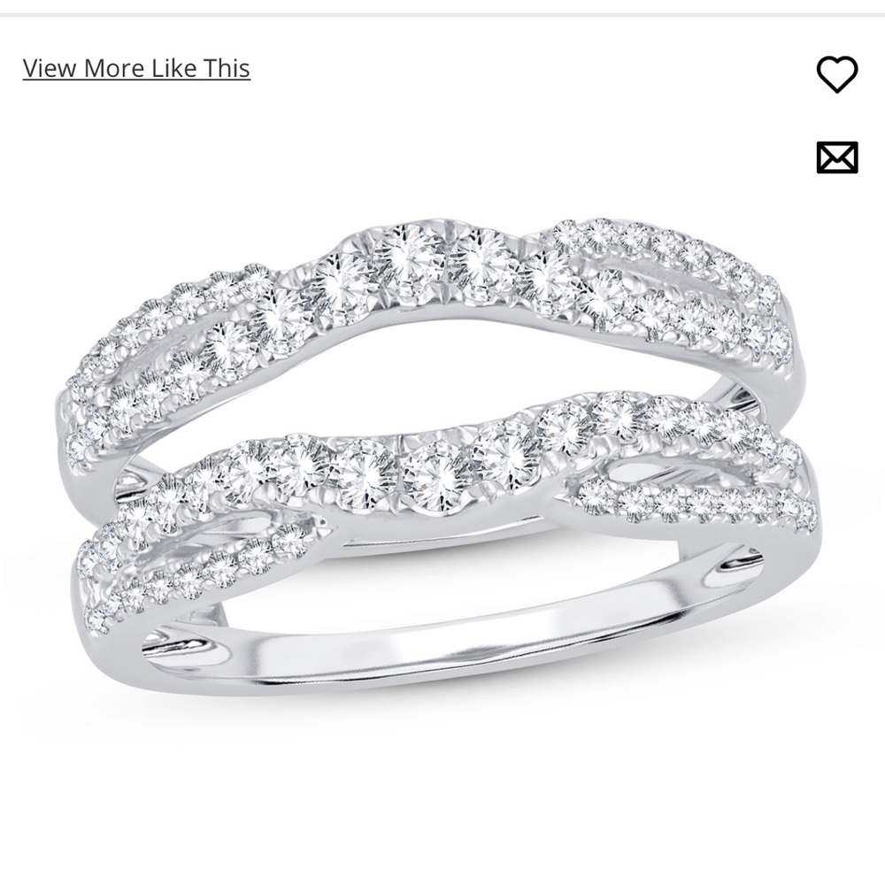 Jared white gold diamond enhancer